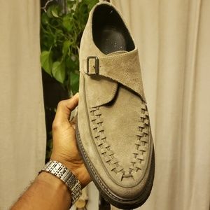 AllSaints men suade shoes